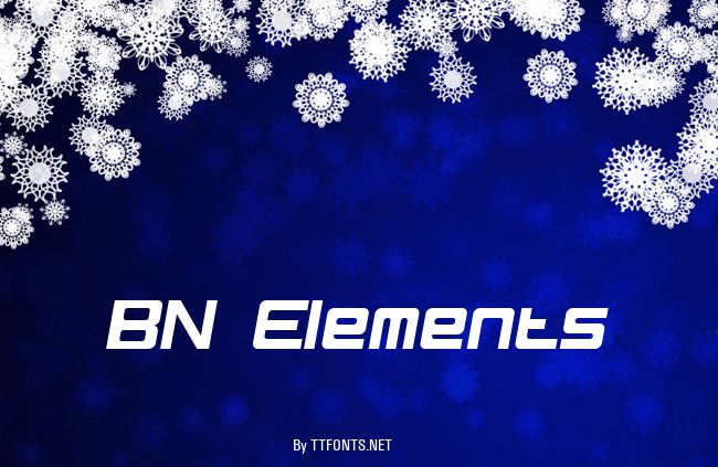 BN Elements example
